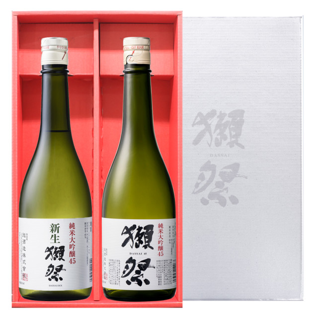 獺祭 純米大吟醸生もと45 1800ml×2本セット Amazon.co.jp: 獺祭(だっさい) 純米大吟醸45 1800ml : 食品